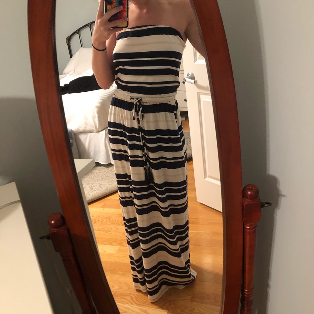 Striped Maxi Dress
